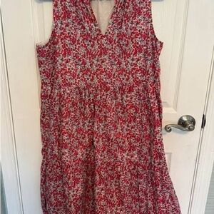 J. Crew Floral Sleeveless Dress